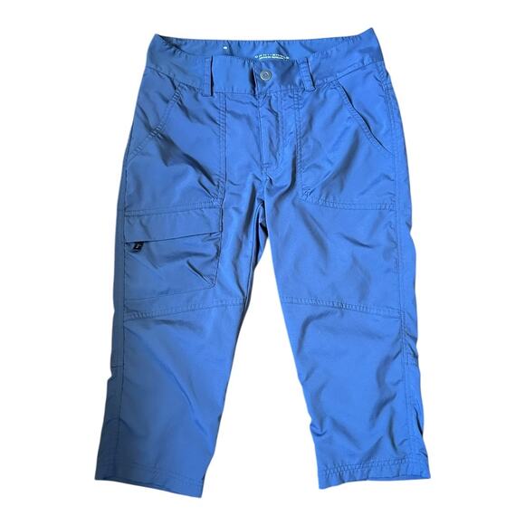 Columbia sportswear company Womens size 2 / 26”  Omni-Shield blue Capri Pants - Picture 9 of 10